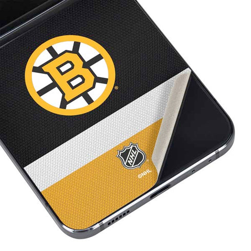NHL Boston Bruins Jersey Galaxy Z Flip5 5G Skin